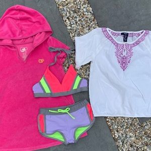 Girls 6, 6x, 7 Beach Summer Wear